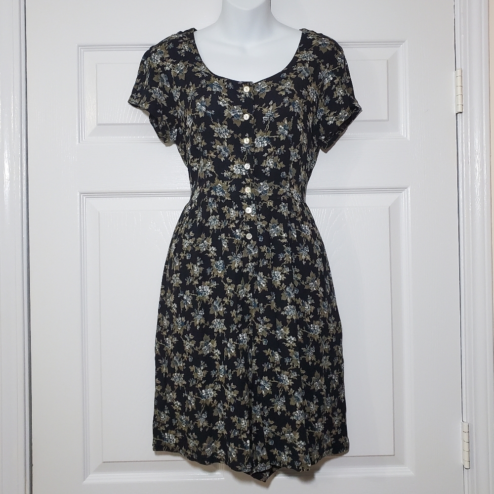VINTAGE 90s floral romper